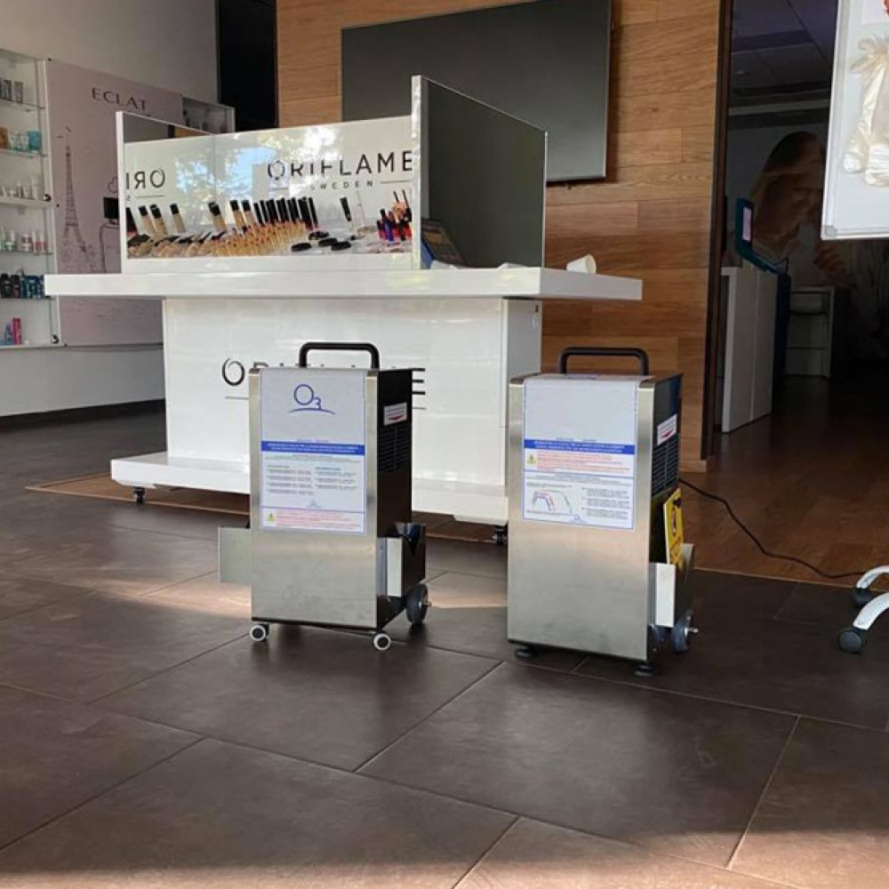 Disinfection with Ozon O3