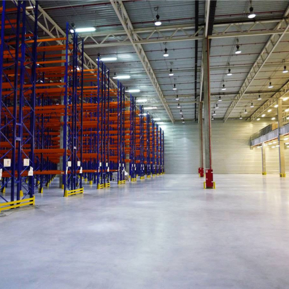 Cleaning in factories, warehouses, halls, parking lots